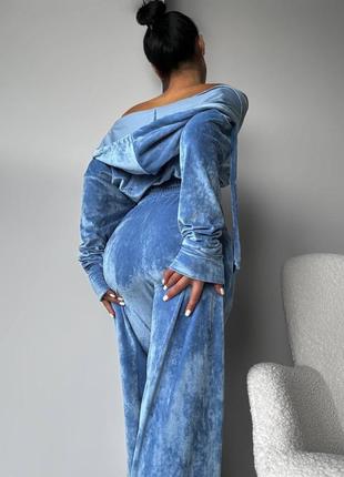 Велюровий спортивний костюм5 фото