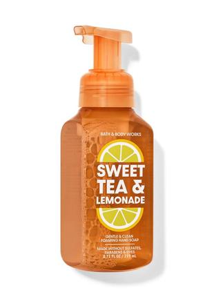 Мило-піна для рук bath and body works sweet tea & lemonade