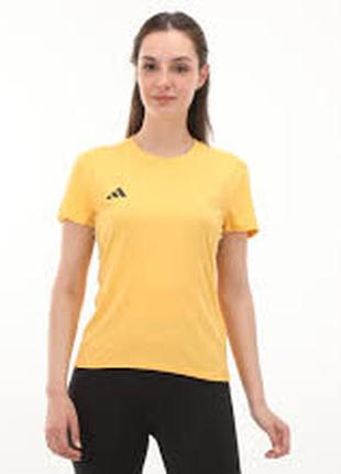 Футболка тениска жёлтая adidas унисекс