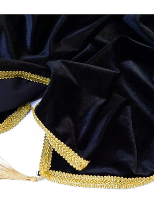 Скатертина для ворожіння оксамит чорна