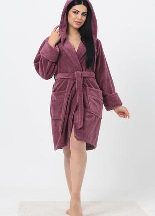 Турция 🇹🇷,женский халат фуксия, размеры s, m, l, xl, xxl