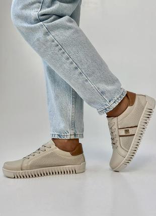 Кеды женские кожаные pegada