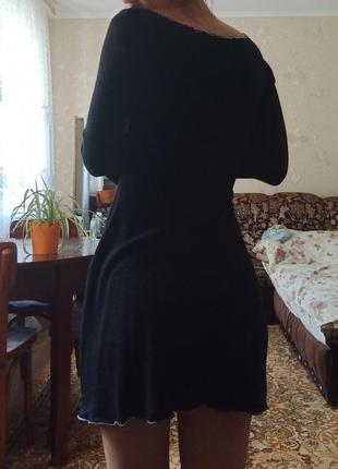 Платье черное