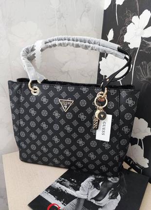 Сумка шоппер guess гесс оригiнал