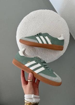 Женские кроссовки кеды adidas samba/замша кожа
