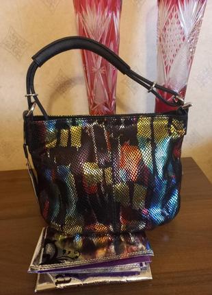 Нова шкіряна жіноча сумка