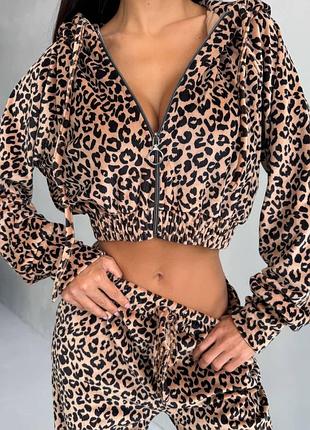 Новинка ‼️костюм двойка leo 🐆🤍 бавовна😉
