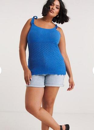 Вязаный топ