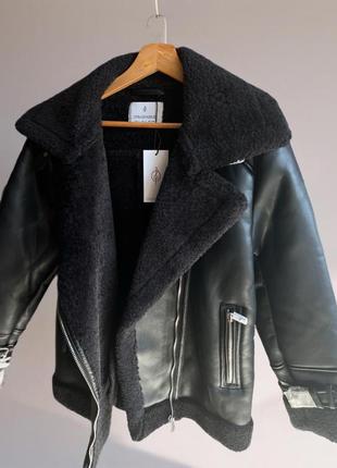 Жіноча дублянка stradivarius оригінал s, l