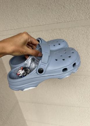 Детские сандалии типа кросс crocs 34-35 размер новые с значками