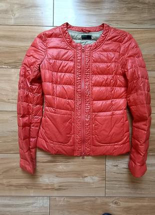 Benetton sisley,куртка пуховик 90/10 пух xs деми