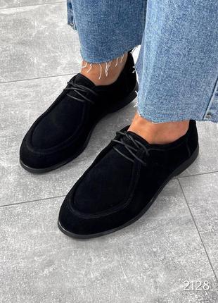 Туфлі simple натуральна замша