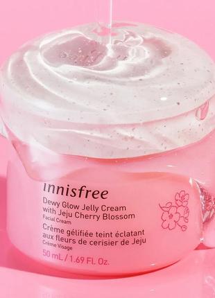 innisfree cherry blossom glow jelly cream 399