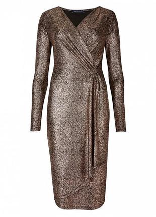 Платье m&amp;s в идеальном состоянии, размер s, m. без дефектов по супер цене