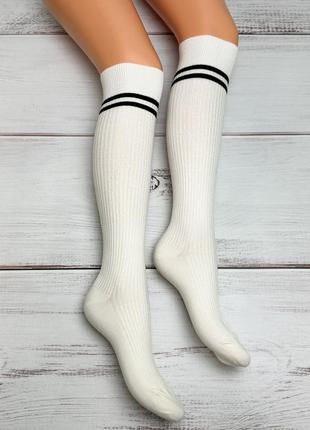 Високі гольфи в рубчик