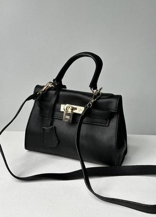 🔥 hermes kelly bag mini black 21 х 15 х 7.5 см