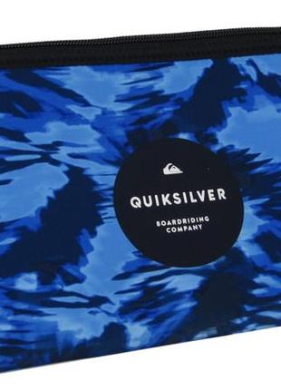 Великий еластичний шкільний пенал quiksilver синій