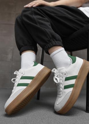 Женские кроссовки samba white/Soon нп4937(k3 5 - 01)