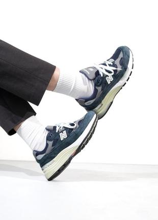 Женские кроссовки new balance fuelcore wnrglk2 negras blue grey new bastion cone с серым цветами2 фото