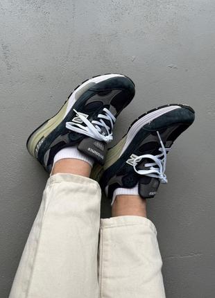 Женские кроссовки new balance fuelcore wnrglk2 negras blue grey new bastion cone с серым цветами5 фото