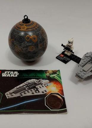 Конструктор lego star wars республиканский боевой корабль и планета корусант лего