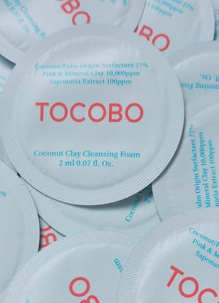 Пенка для умывания touch cocontut clay cleansing foam