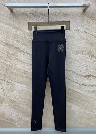 Лосины в стиле chrome hearts