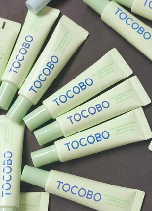Tocobo cica calming sun serum – сонцезахисна сироватка з центеллою spf50+ pa++++