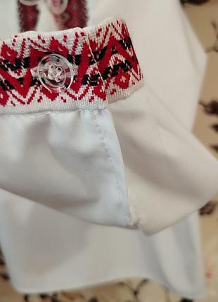 Новая вышиванка рубашка для мальчика 6-7 лет