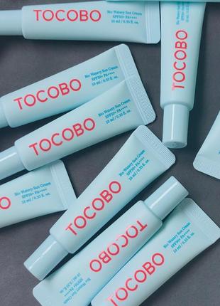 Легкий солнцезащитный крем tocobo bio watery sun cream
