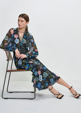 Шифонова сукня karen millen  ( р.s)