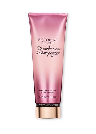 Парфумований лосьйон strawberries & champagne від victoria's secret