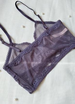 Изысканный сиреневый бюстик-топ victoria’s secrets2 фото
