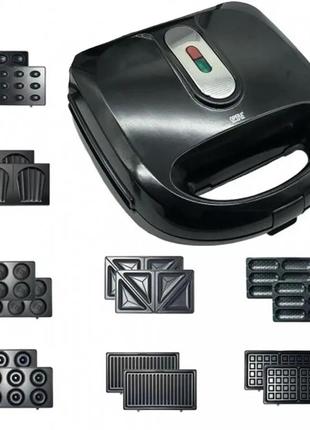 Мультимейкер сендвічниця зі знімними формами 8 в 1 opera op-910 на 3000 вт