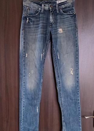 Джинсы женские, sisley w30,l33 slim fit.