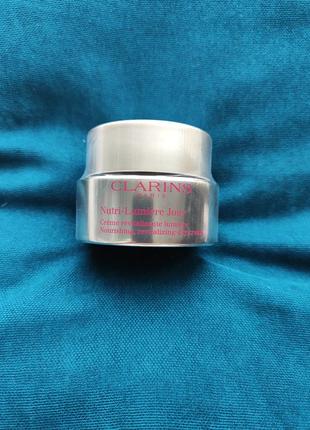 Крем антивіковий для обличчя clarins nutri lumiere jour