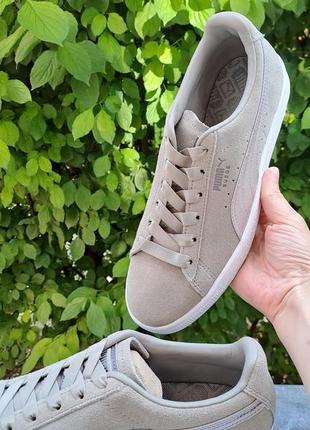 Puma кроссовки/кеды замш
