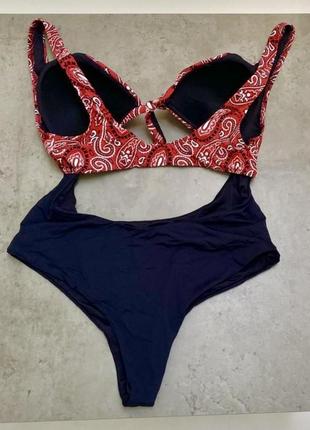 Calzedonia крутой оригинальный слитный купальник2 фото
