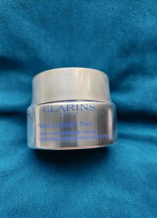 Clarins nutri lumiere nuit антивіковий крем для обличчя