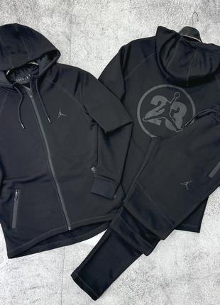 Чоловічий спортивний демісезонний костюм jordan 23