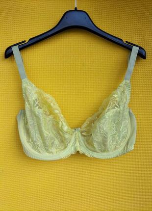 🔥🔥🔥 неймовірно шикарний прозорий жовтий бюстгальтер