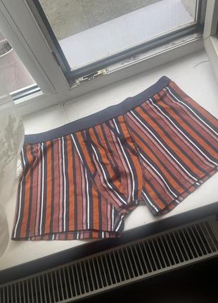 Трусы мужские, хлопковые боксеры стрейч 2xl george