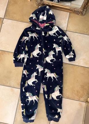Классный, очень теплый слип marks & spenser 5-6 лет