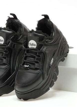 Зимові жіночі кросівки buffalo london sneakers