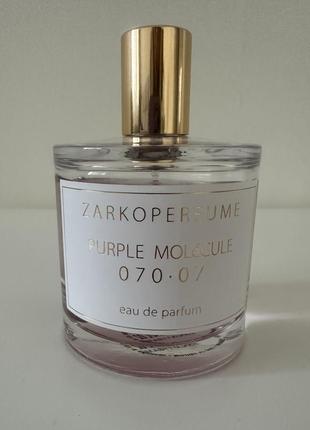 Парфюмированная вода purple molecule 070.07. zarkoperfume распив. оригинал.