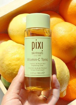 Тонік для сяйва шкіри із вітаміном з pixi vitamin-c tonic 100 мл