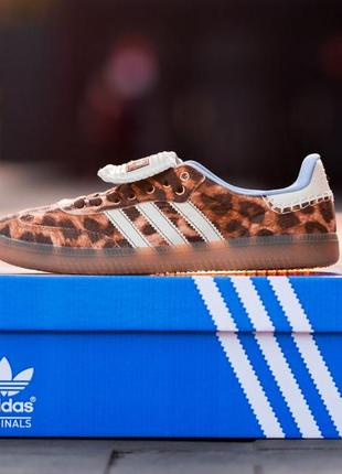 Кроссовки adidas samba wales bonner x samba pony «leopard»