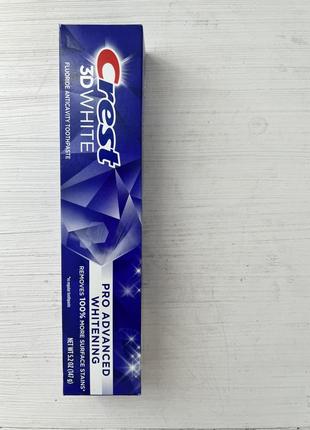 Crest pro advanced whitening зубна паста крест відбілююча