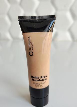 Тональная основа орифлейм oriflame beauty studio artist olive beige