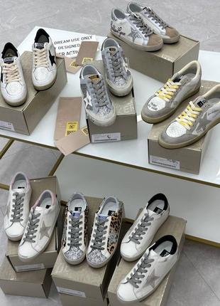 Женские кеды golden goose голден гус5 фото